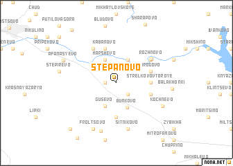 map of Stepanovo