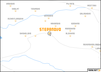 map of Stepanovo