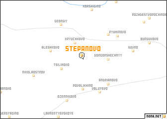 map of Stepanovo