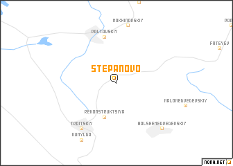 map of Stepanovo