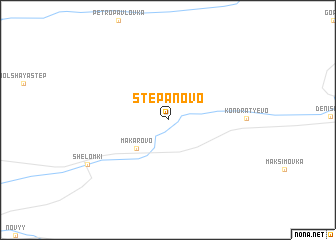 map of Stepanovo