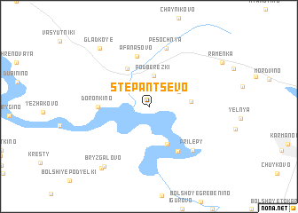 map of Stepantsevo