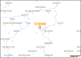 map of Stepanʼ