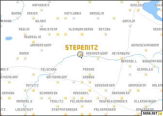 map of Stepenitz