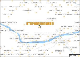 map of Stephanshausen