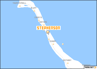 map of Stephenson