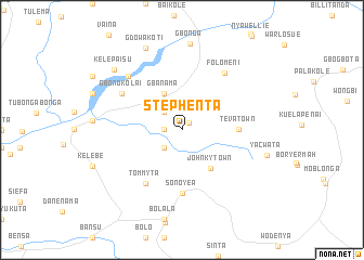 map of Stephenta