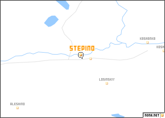 map of Stepino