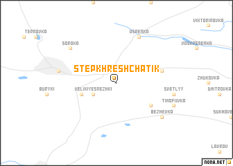 map of Stepʼ Khreshchatik