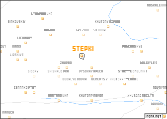 map of Stëpki