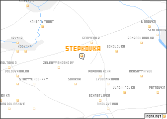 map of Stepkovka