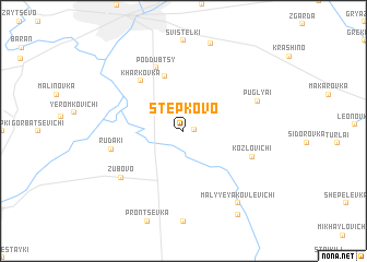 map of Stepkovo