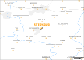 map of Stepkovo