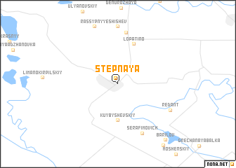 map of Stepnaya