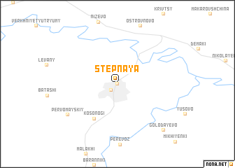 map of Stepnaya