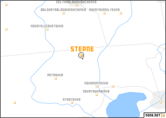map of Stepne