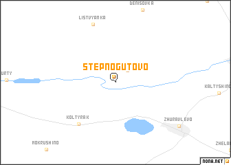 map of Stepno-Gutovo