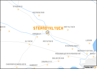 map of Stepnoy Klyuch