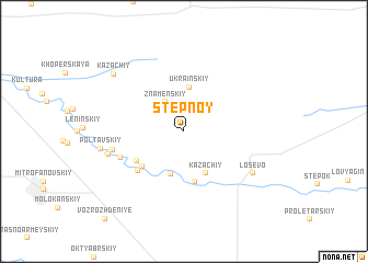 map of Stepnoy