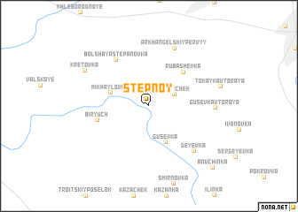 map of Stepnoy