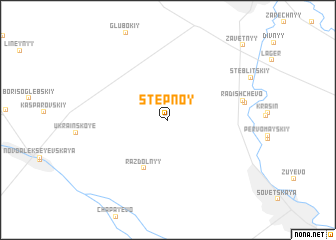 map of Stepnoy