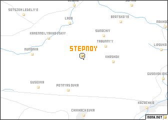 map of Stepnoy