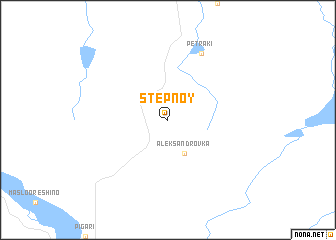 map of Stepnoy