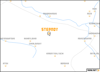 map of Stepnoy