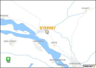 map of Stepnoy