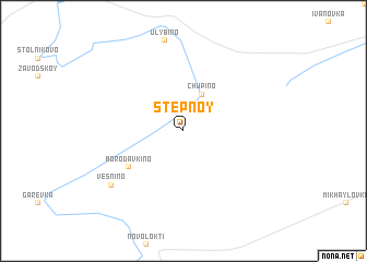 map of Stepnoy