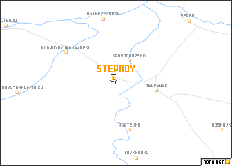map of Stepnoy