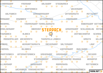 map of Steppach