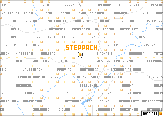 map of Steppach