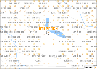 map of Steppach