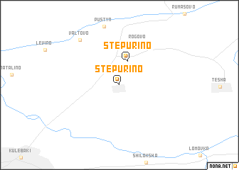 map of Stepurino