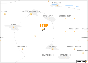 map of Stepʼ