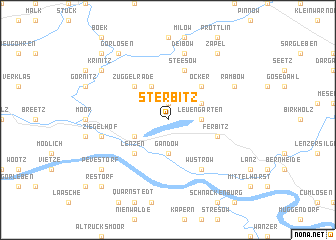 map of Sterbitz