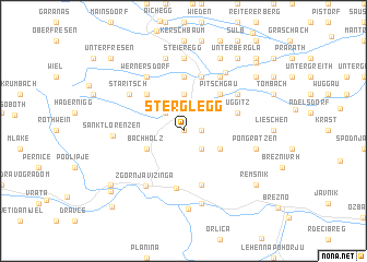 map of Sterglegg