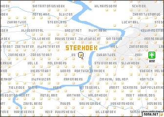 map of Sterhoek