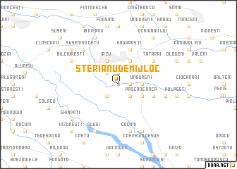 map of Sterianu de Mijloc