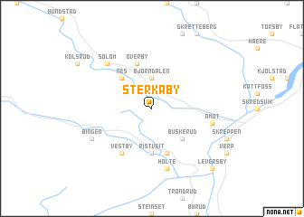 map of Sterkaby