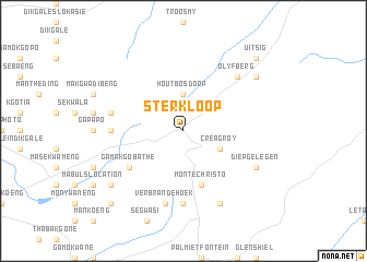 map of Sterkloop