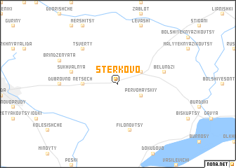 map of Sterkovo