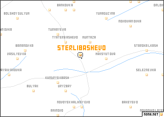 map of Sterlibashevo