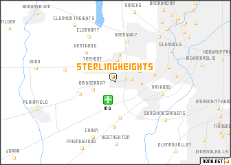 map of Sterling Heights