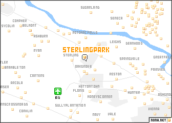 map of Sterling Park