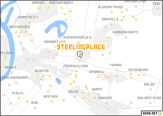 map of Sterling Place