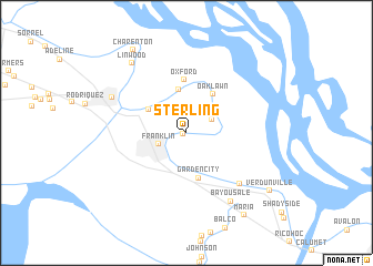 map of Sterling