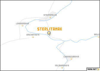map of Sterlitamak