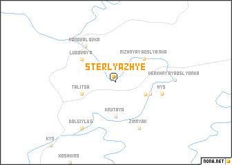 map of Sterlyazh\